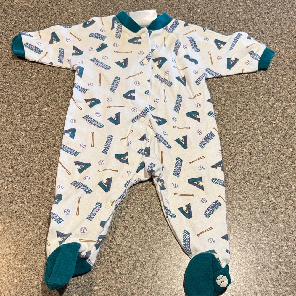 Vintage diamond backs pajamas